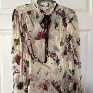 REISS Rosa Romantic Blouse